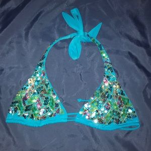 Sequined Victoria’s Secret Bikini Top